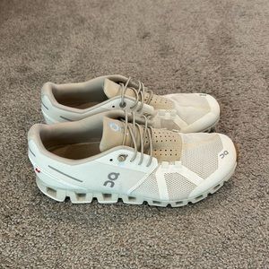 On size 8.5 women’s sneakers